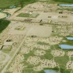Cahokia founded, Great Plains, North America 600s CE